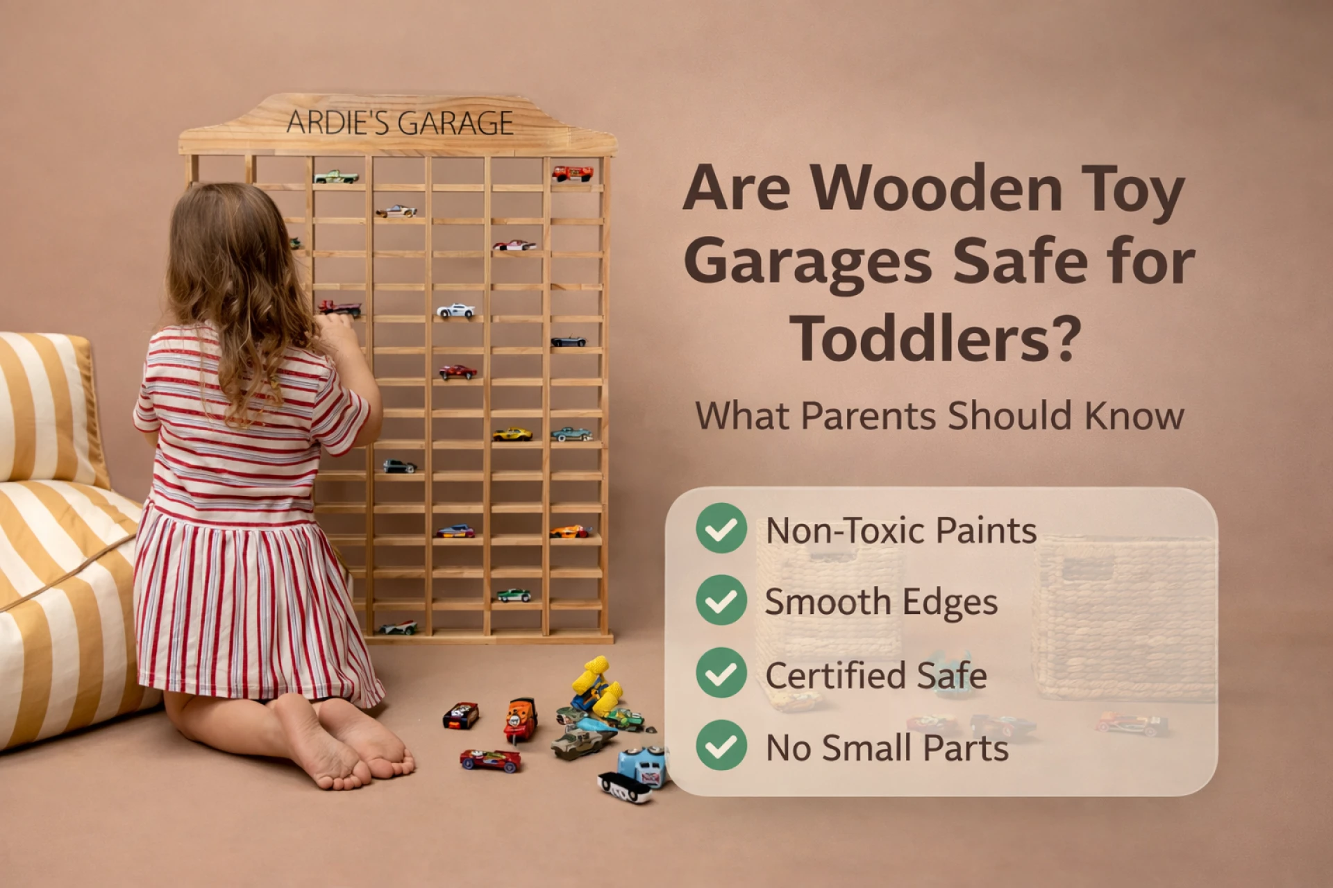 Are Wooden Toy Garages Safe for Toddlers? What Parents Should Know