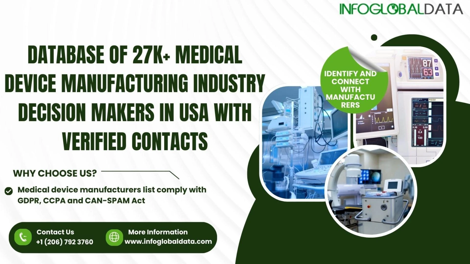 Connect with Verified Medical Device Distributors Using InfoGlobalData’s Email List