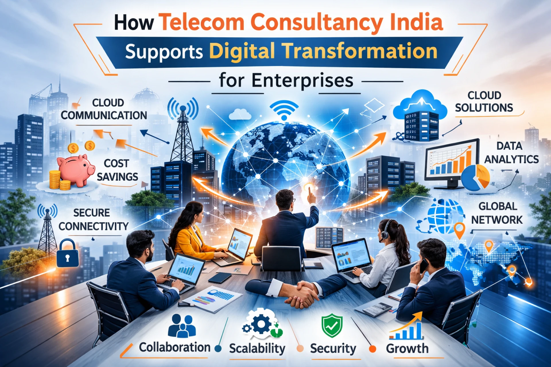 How Telecom Consultancy India Supports Digital Transformation for Enterprises
