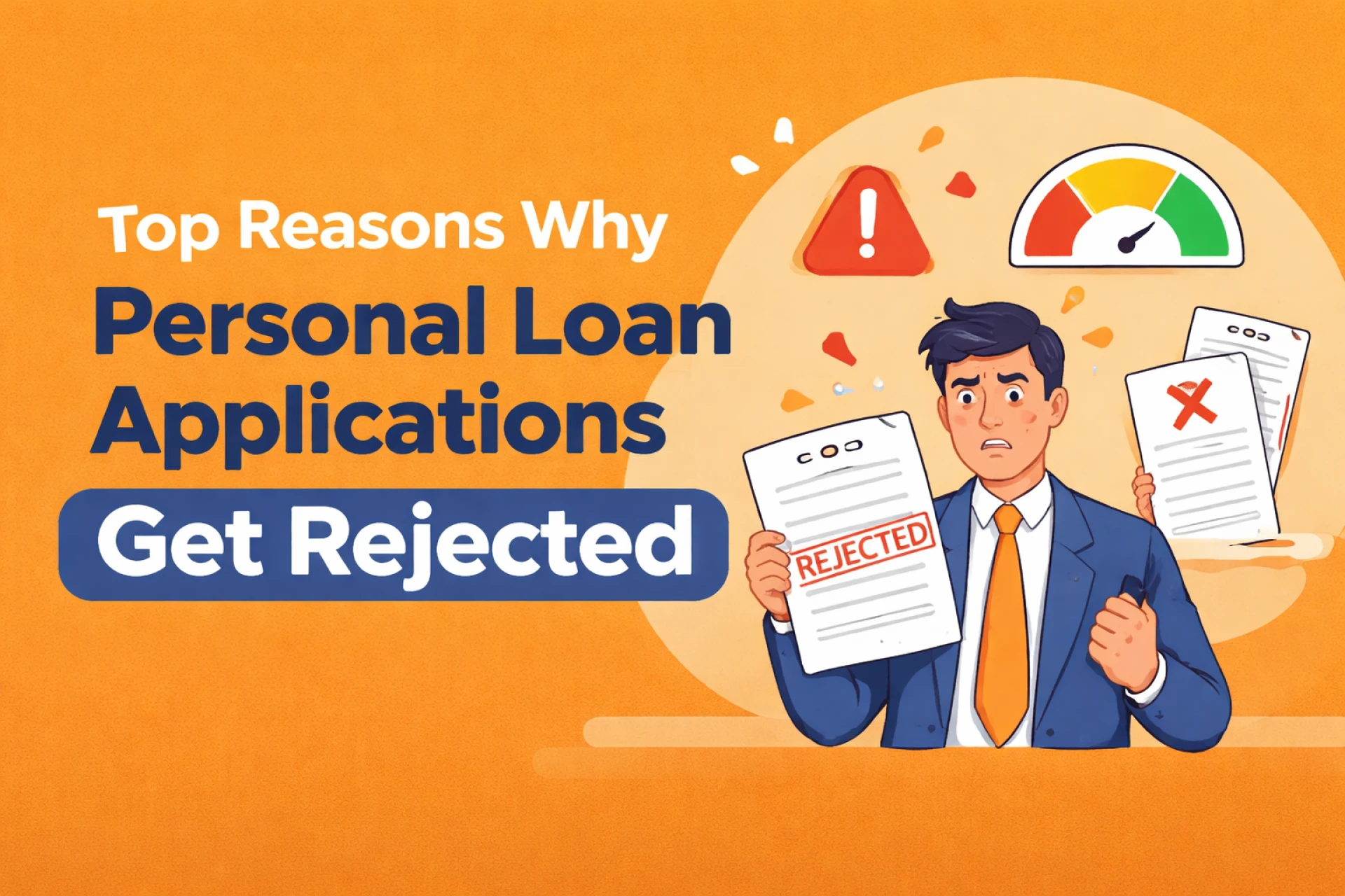 Top Reasons Why Personal Loan Applications Get Rejected
