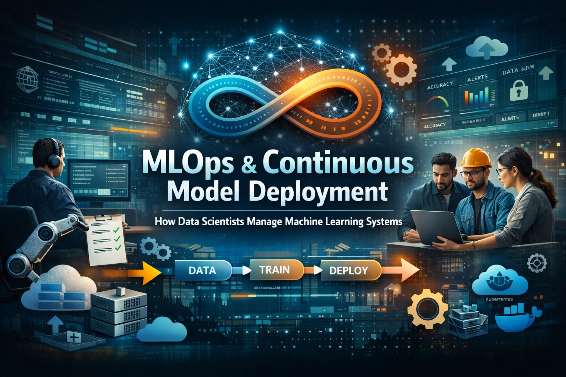 How Data Scientists Work with MLOps and Continuous Model Deployment