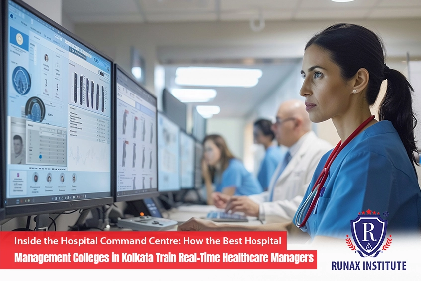 Inside the Hospital Command Centre: How the Best Hospital Management Colleges in Kolkata Train Real-Time Healthcare Managers