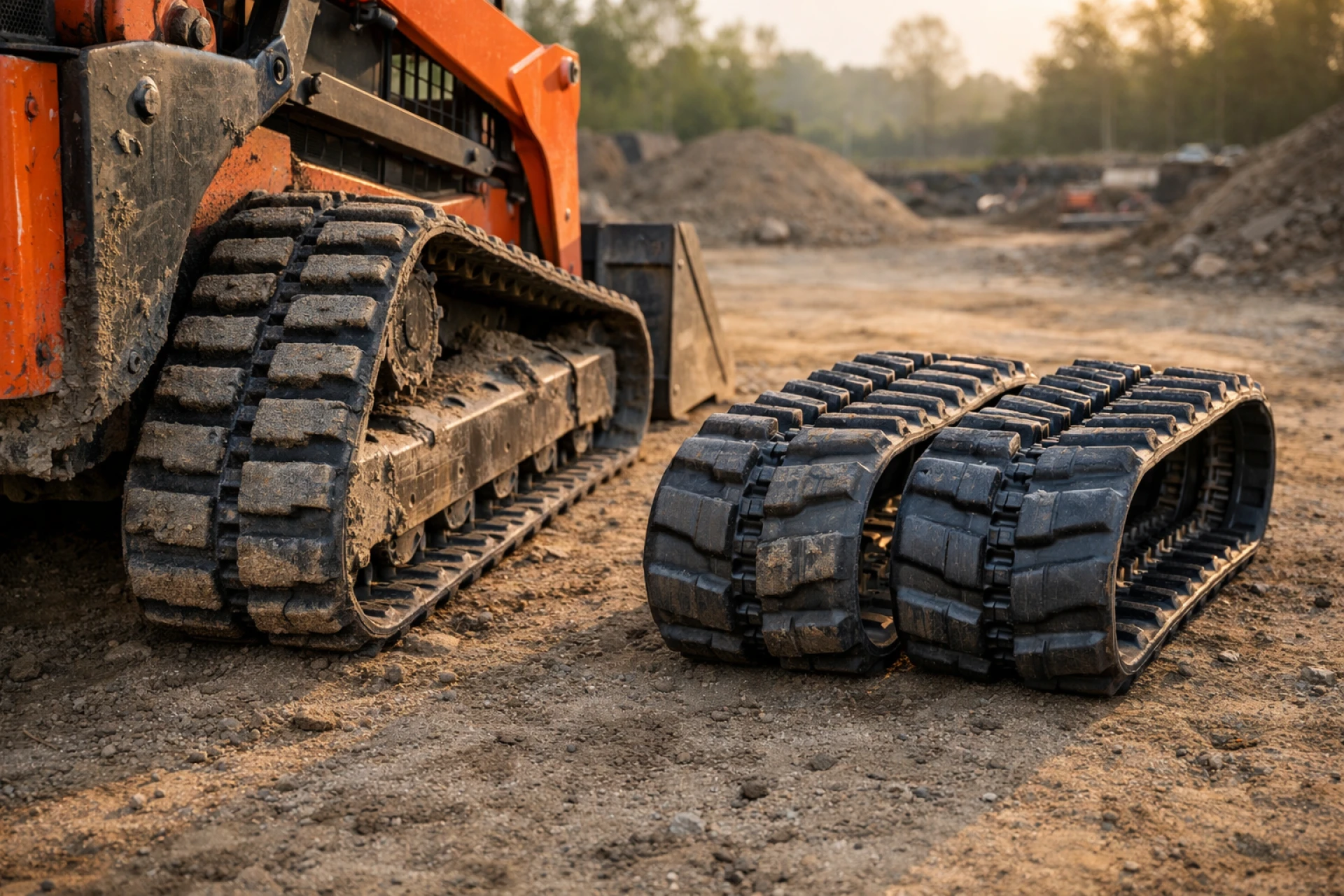 How To Choose The Right Tracks For Your Kubota Skid Steer?