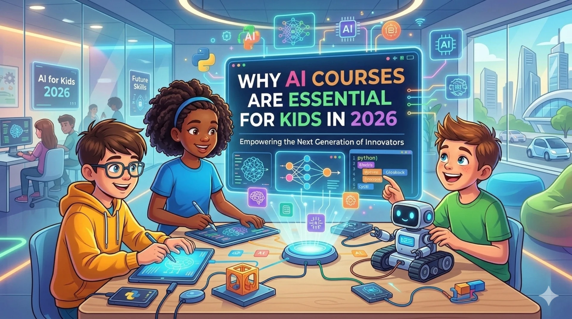 Why Artificial Intelligence Courses Are Essential for Kids in 2026