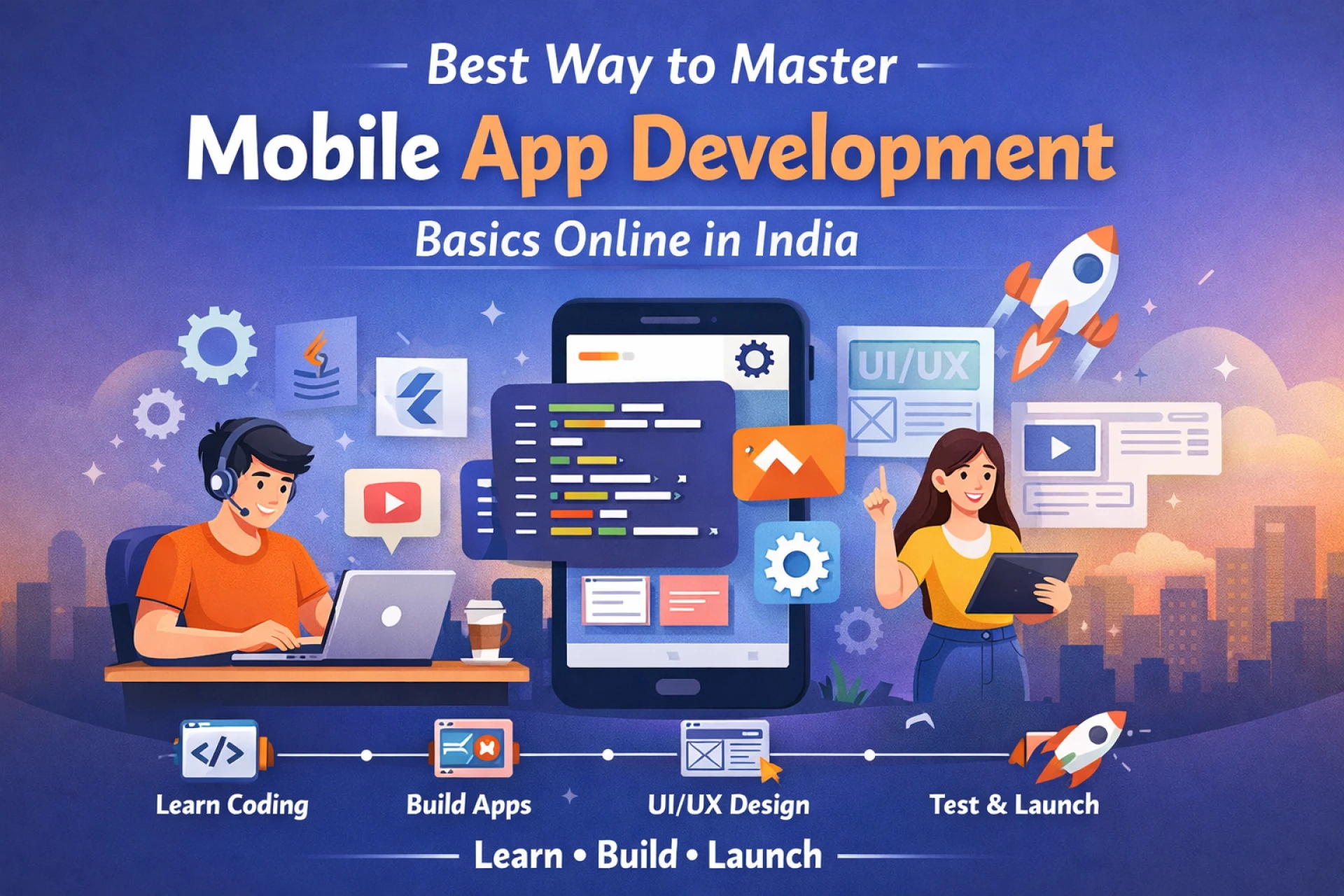 Best Way to Master Mobile App Development Basics Online