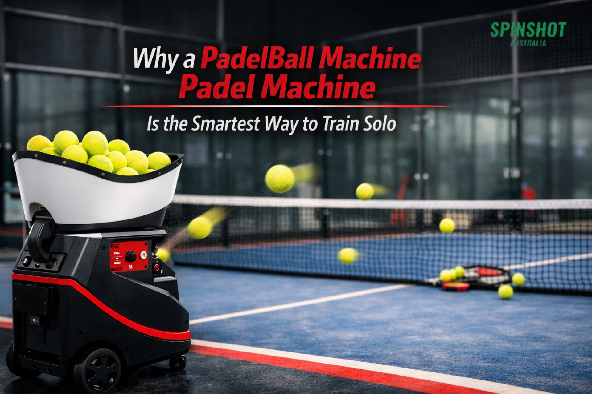 Why a PadelBall Machine Padel Machine Is the Smartest Way to Train Solo