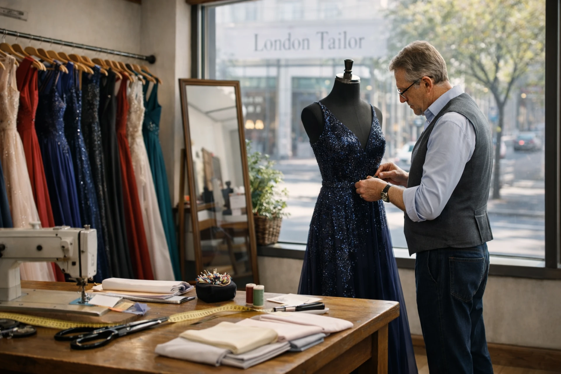 Best Tailor for Evening Dress Alteration in London – Same-Day Service Available