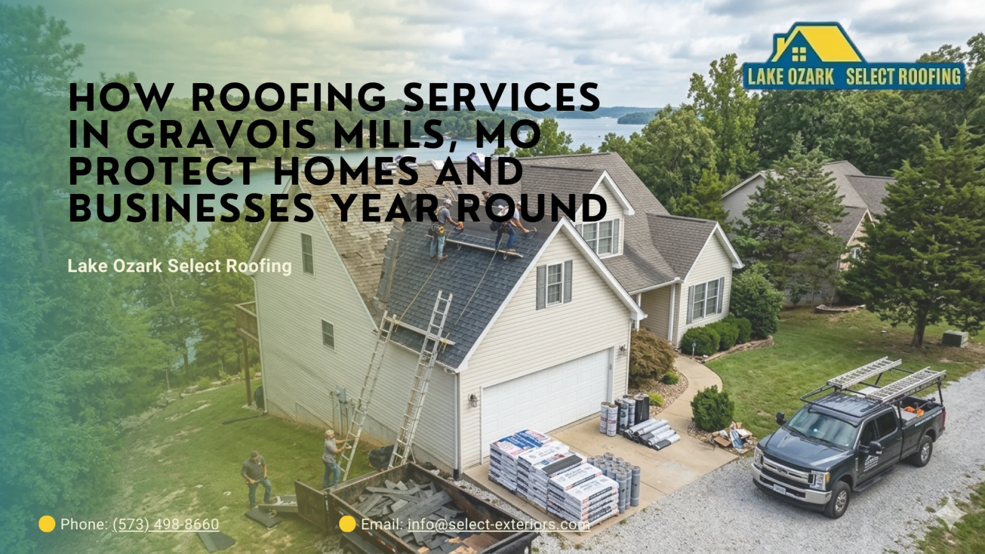 How Roofing Services in Gravois Mills, MO Protect Homes and Businesses Year Round