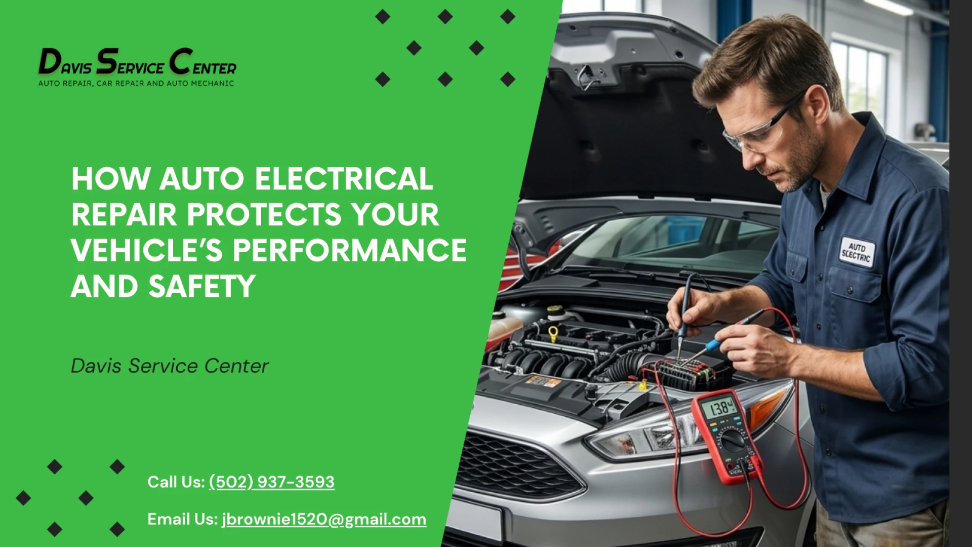 How Auto Electrical Repair Protects Your Vehicle’s Performance and Safety
