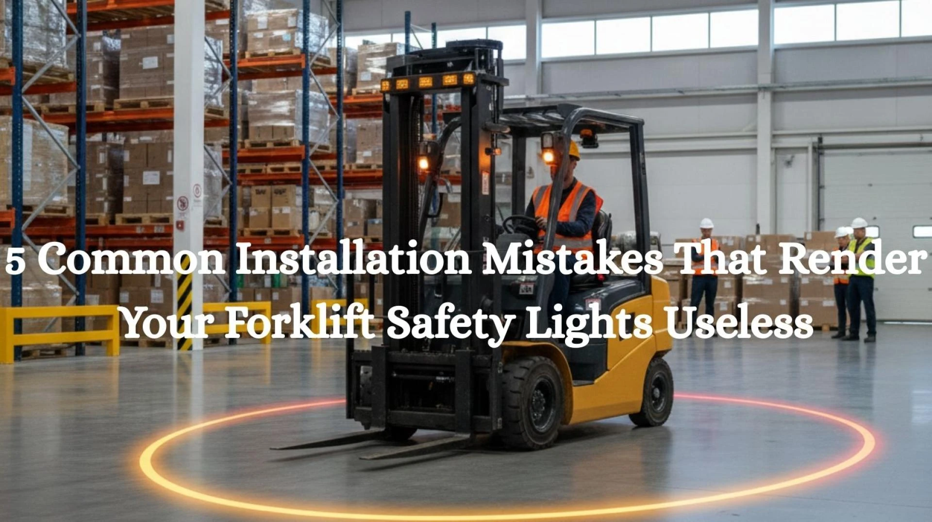5 Common Installation Mistakes That Render Your Forklift Safety Lights Useless