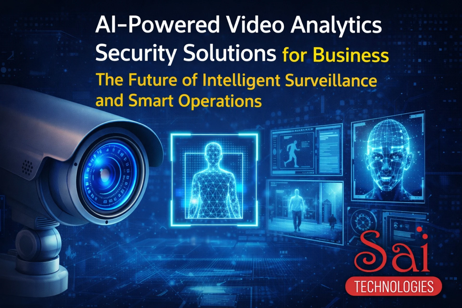 AI Powered Video Analytics Security Solutions for Business – The Future of Intelligent Surveillance by Sai Technologies
