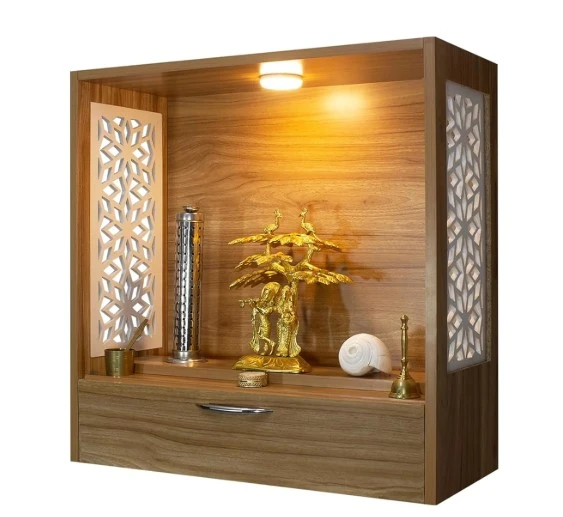Handcrafted Wooden Temple for Home – Premium Designs to Buy in India