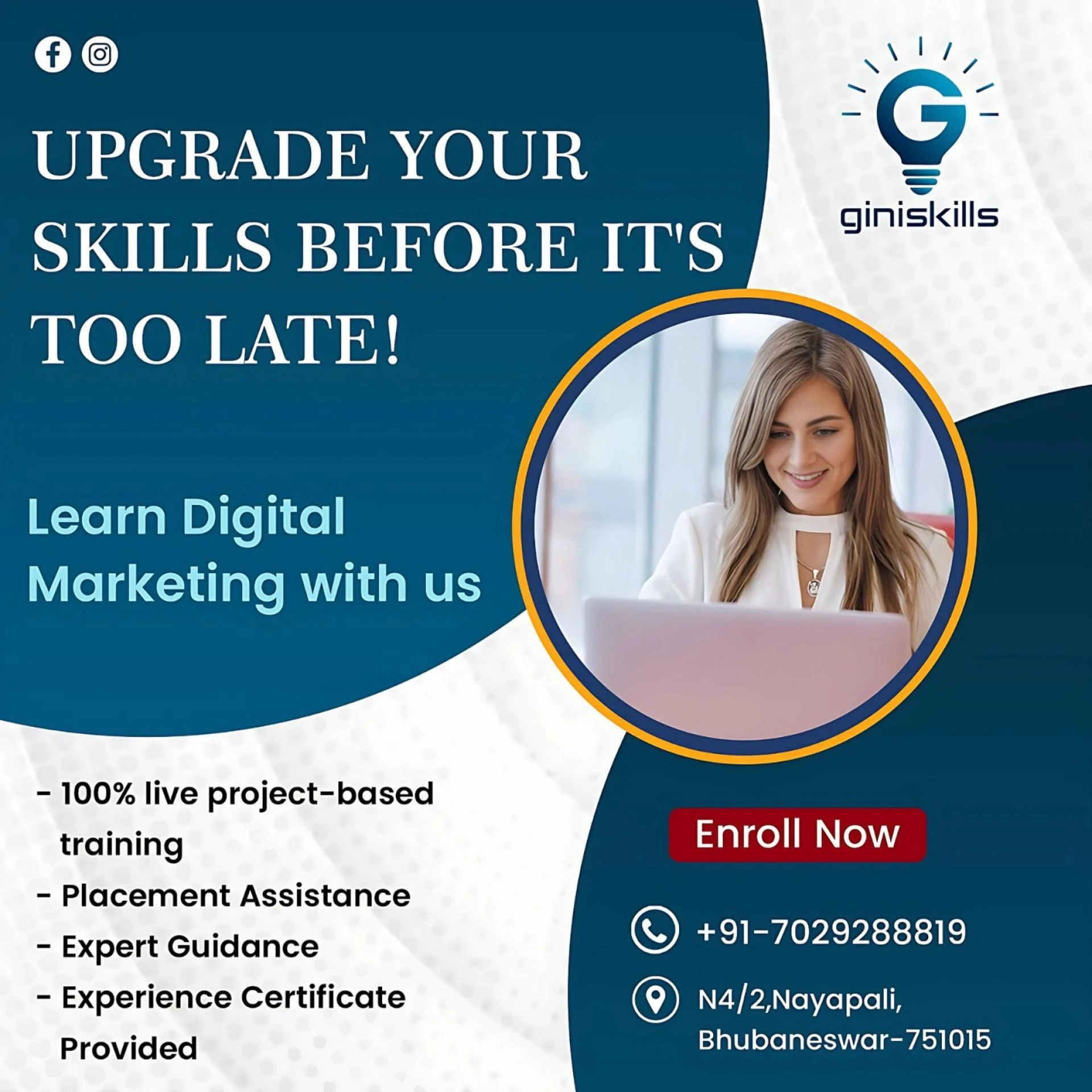 Skill upgradation training in Bhubaneswar