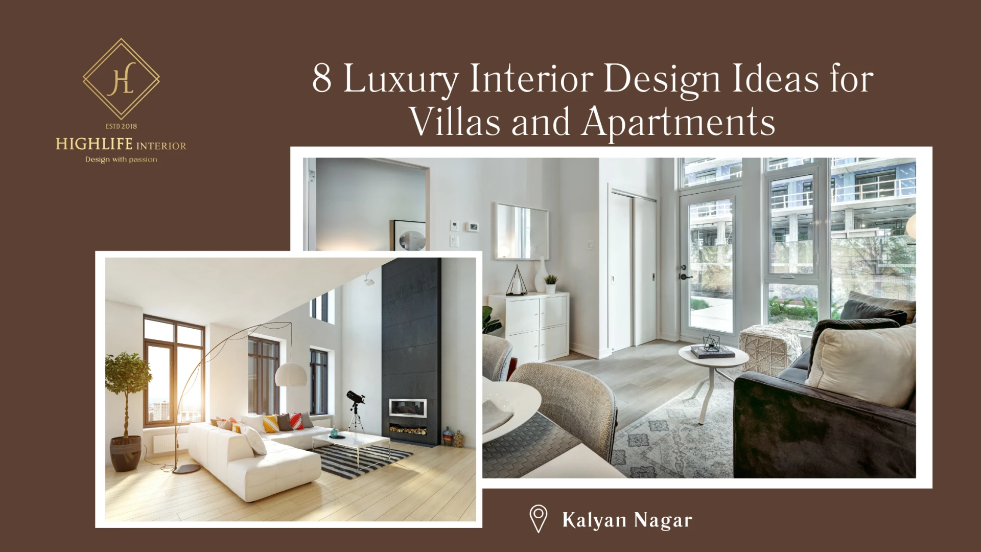 8 Luxury Interior Design Ideas for Villas and Apartments ?