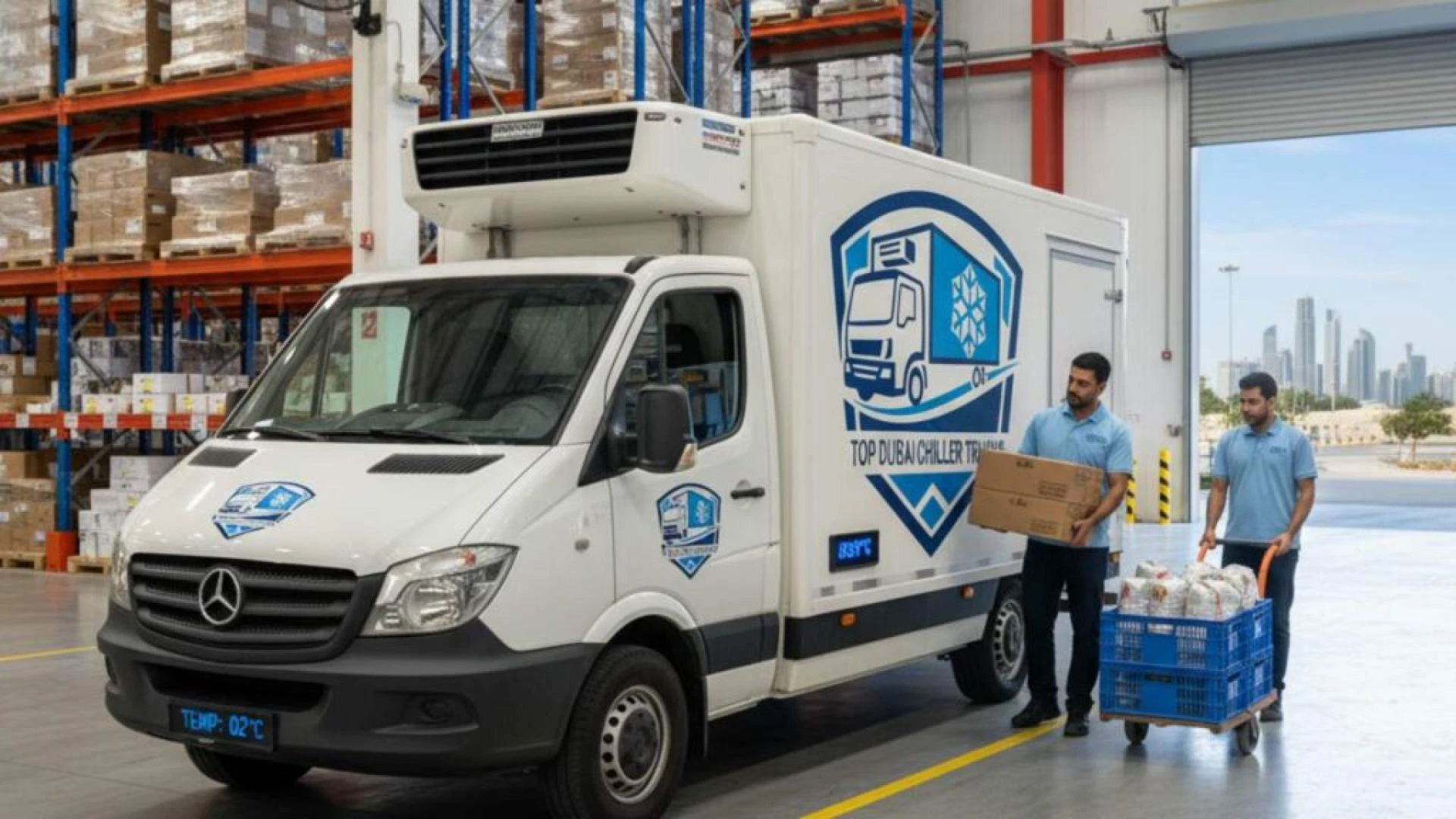 Chiller Van Rental Service in Dubai: A Trusted Option for Temperature-Controlled Deliveries