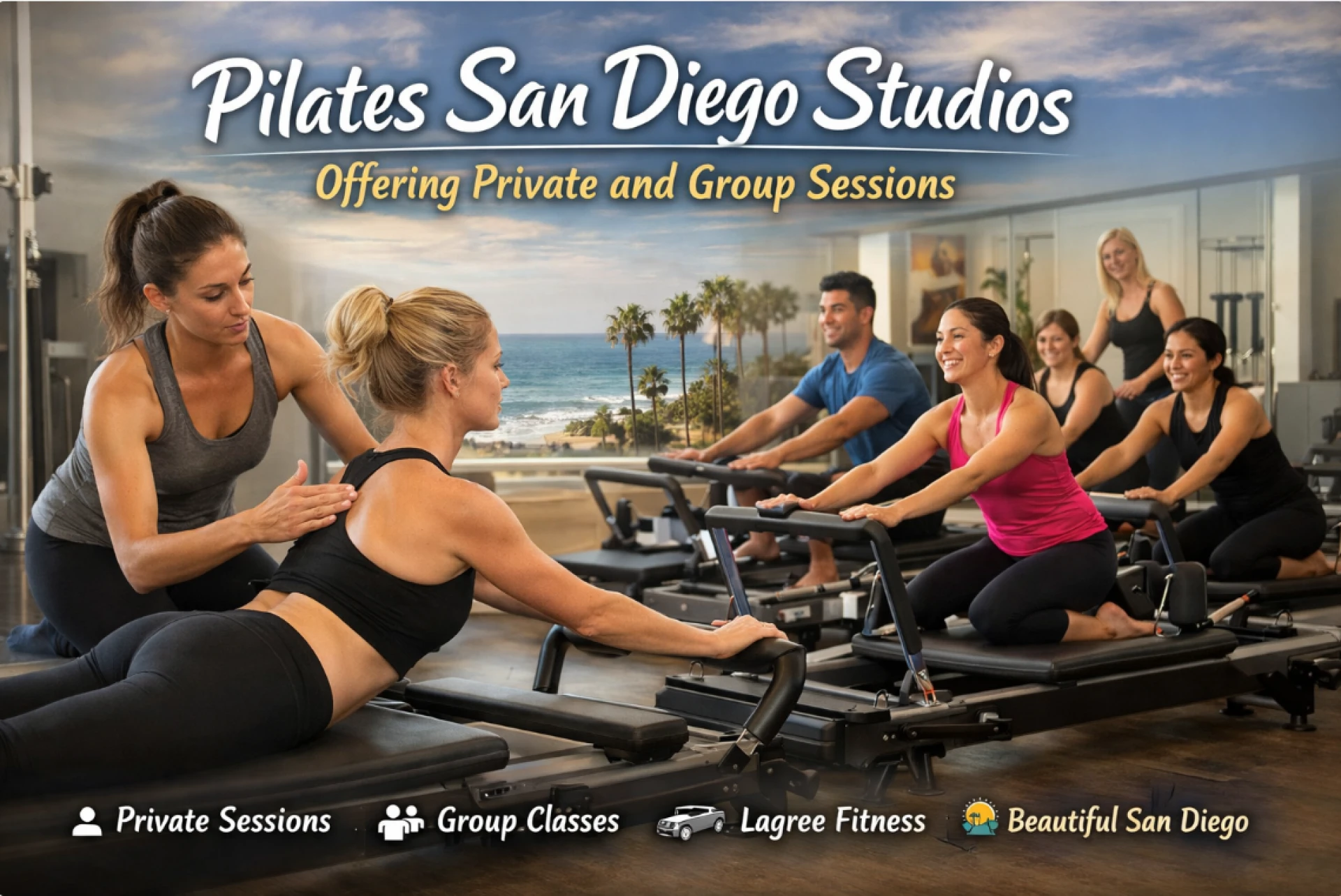Pilates San Diego Studios Offering Private and Group Sessions