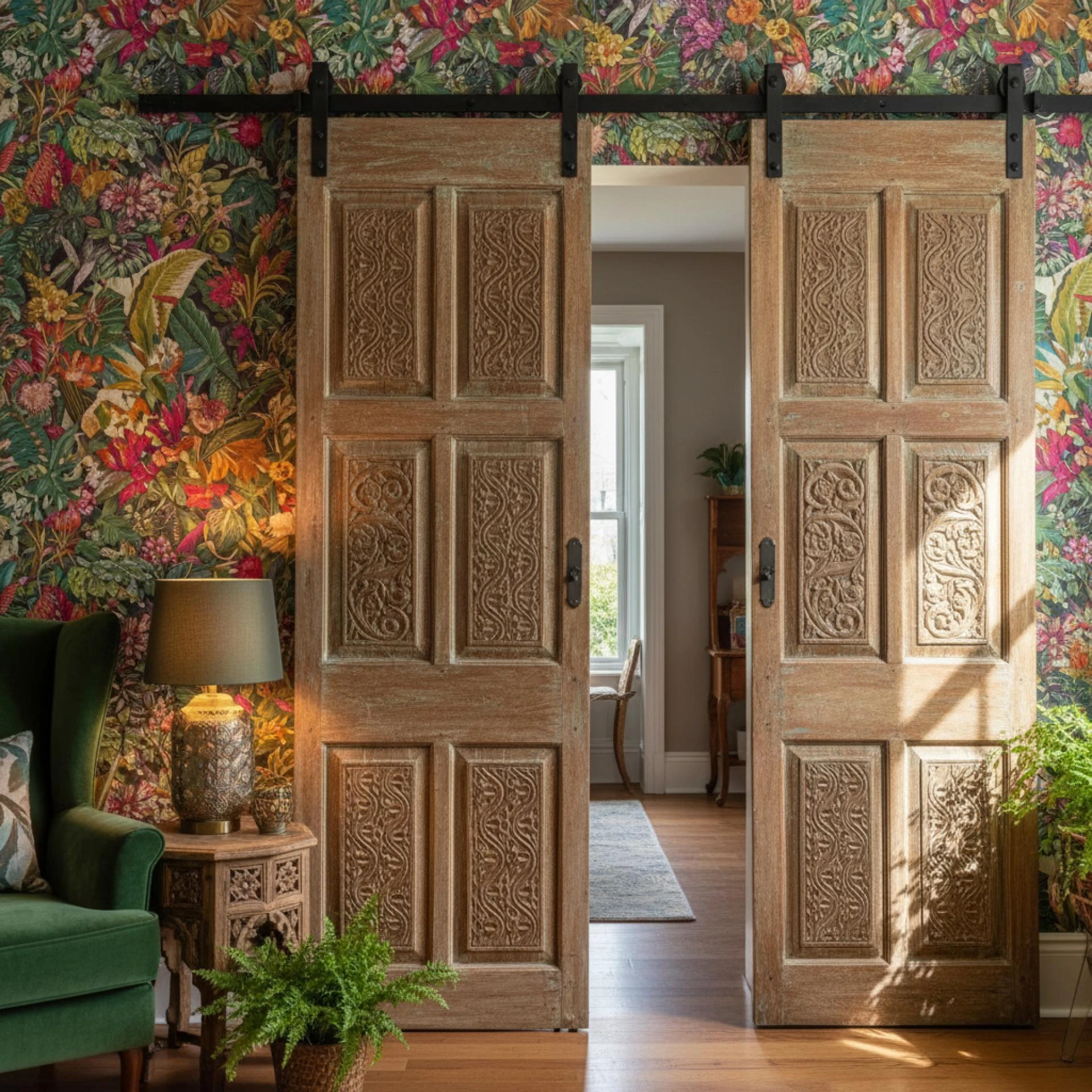 How to Transform Your Home with Antique Indian Doors and Carved Furniture