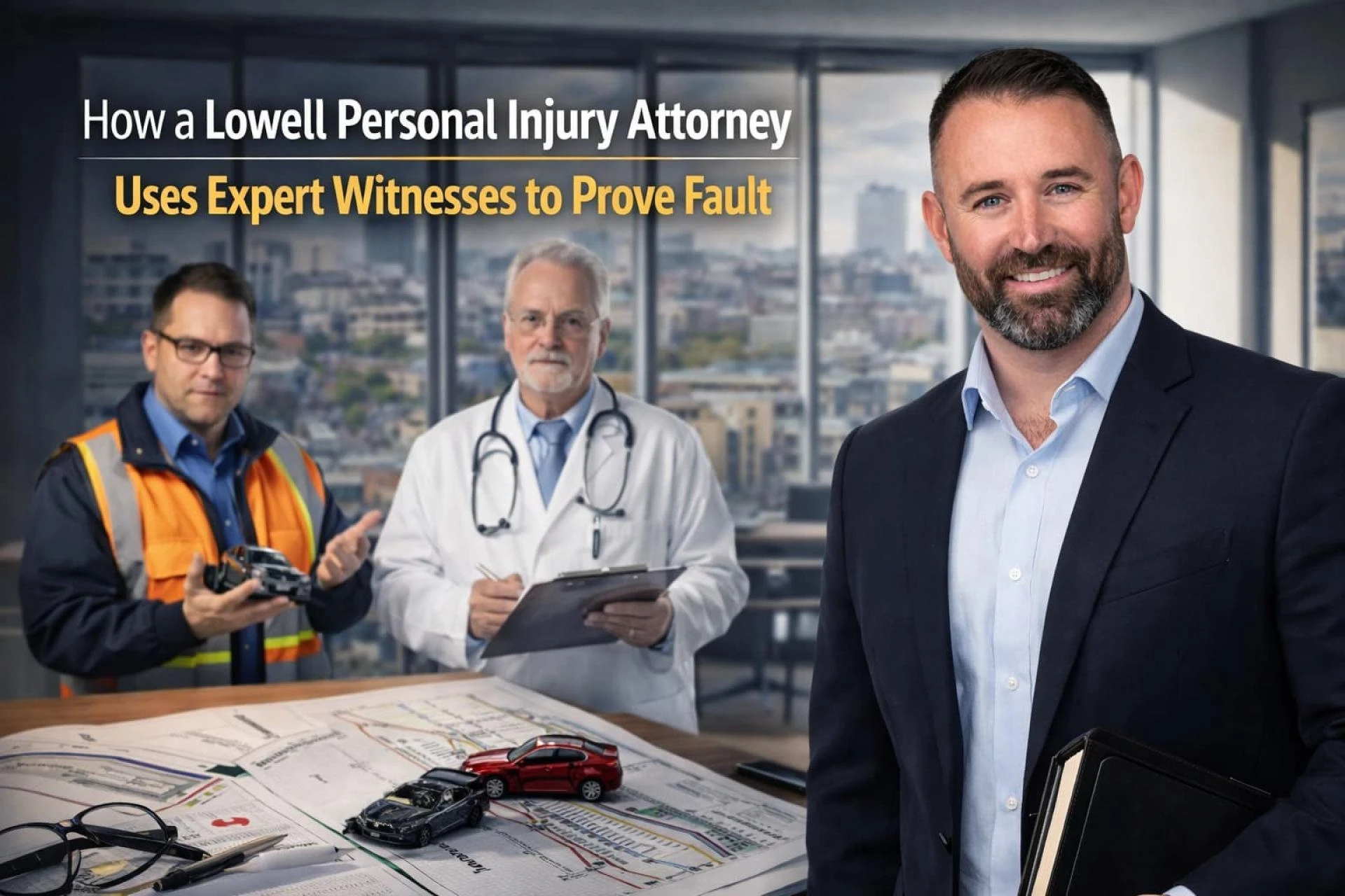 How a Lowell Personal Injury Attorney Uses Expert Witnesses to Prove Fault
