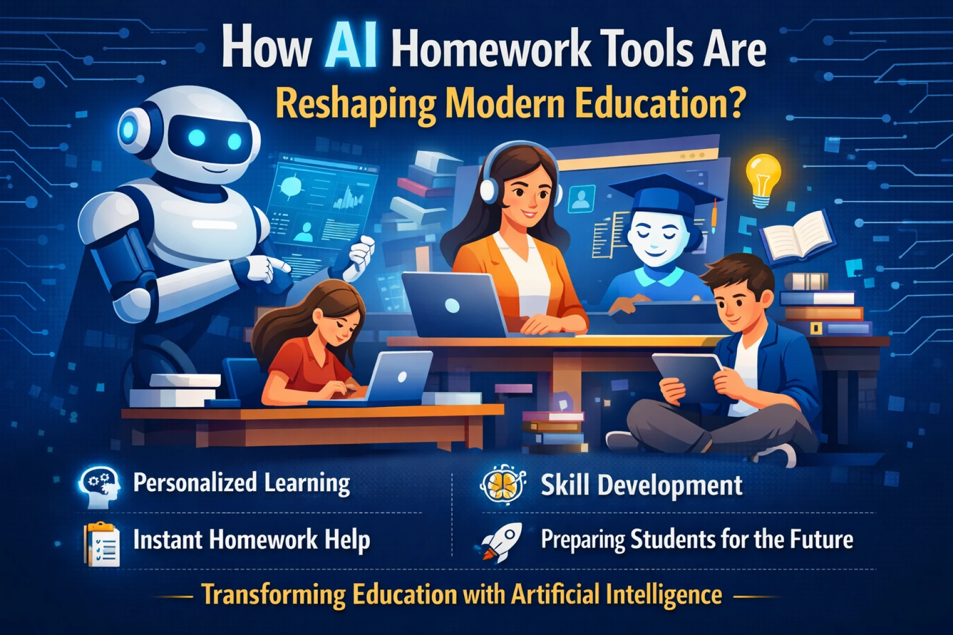 How AI Homework Tools Are Reshaping Modern Education?