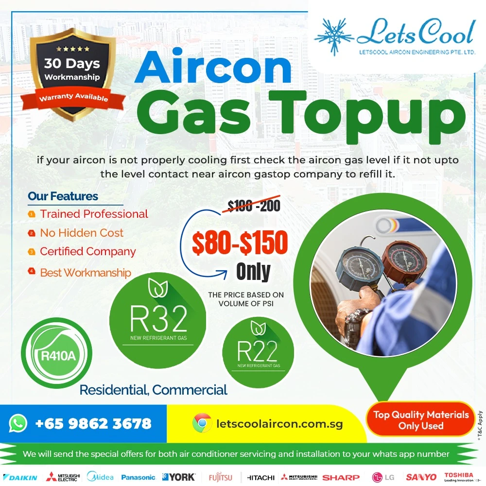 Aircon Gas Top Up: When and Why You Need It
