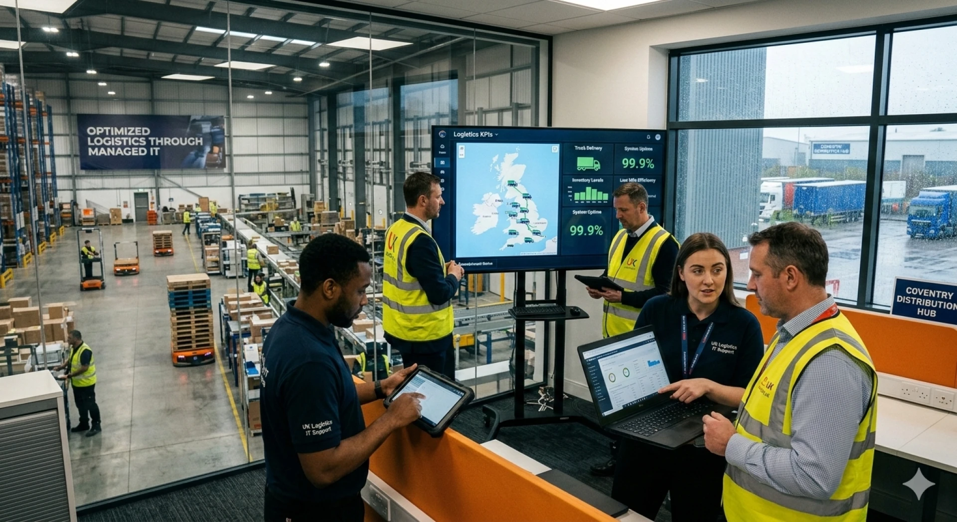 Why Generic IT Support Fails UK Logistics: The Case for Specialized Managed IT Services