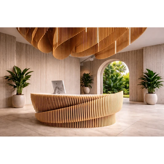 Custom Reception Desks: Stylish & Functional Front Office Designs