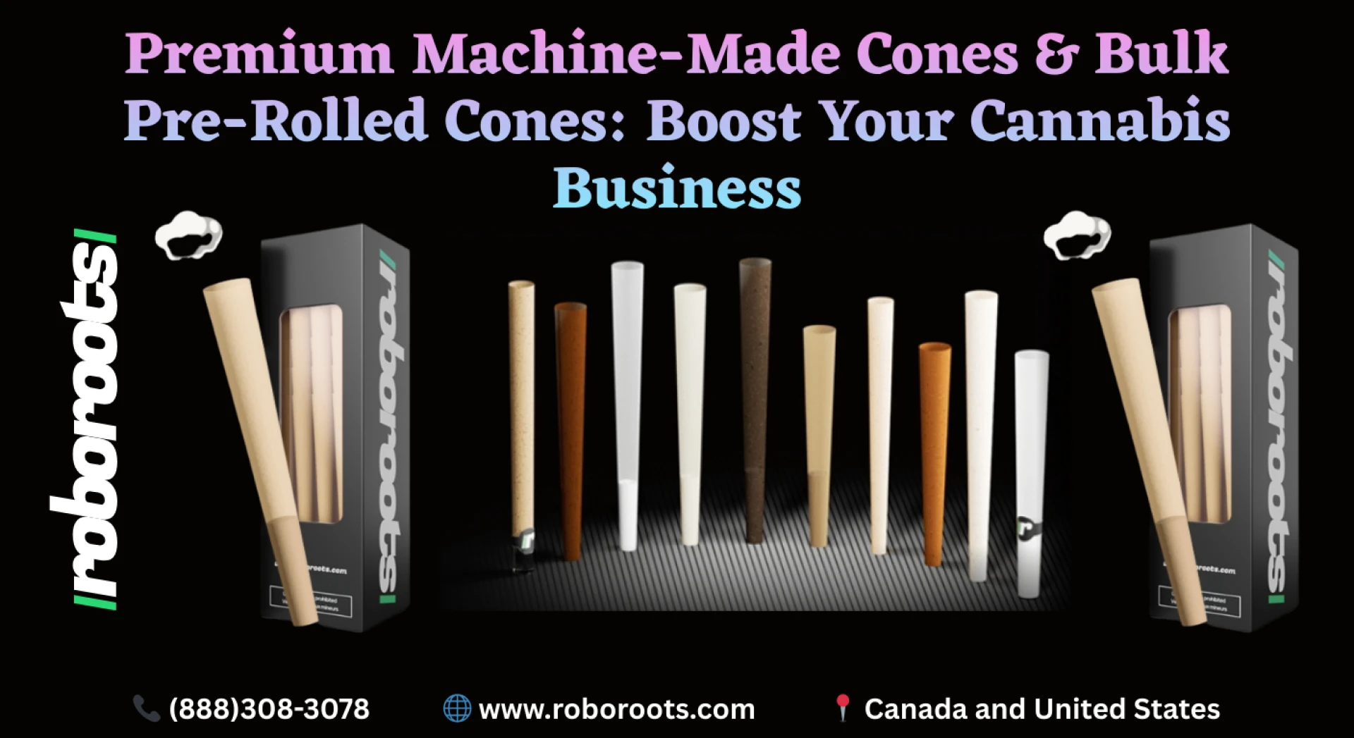Premium Machine-Made Cones & Bulk Pre-Rolled Cones: Boost Your Cannabis Business