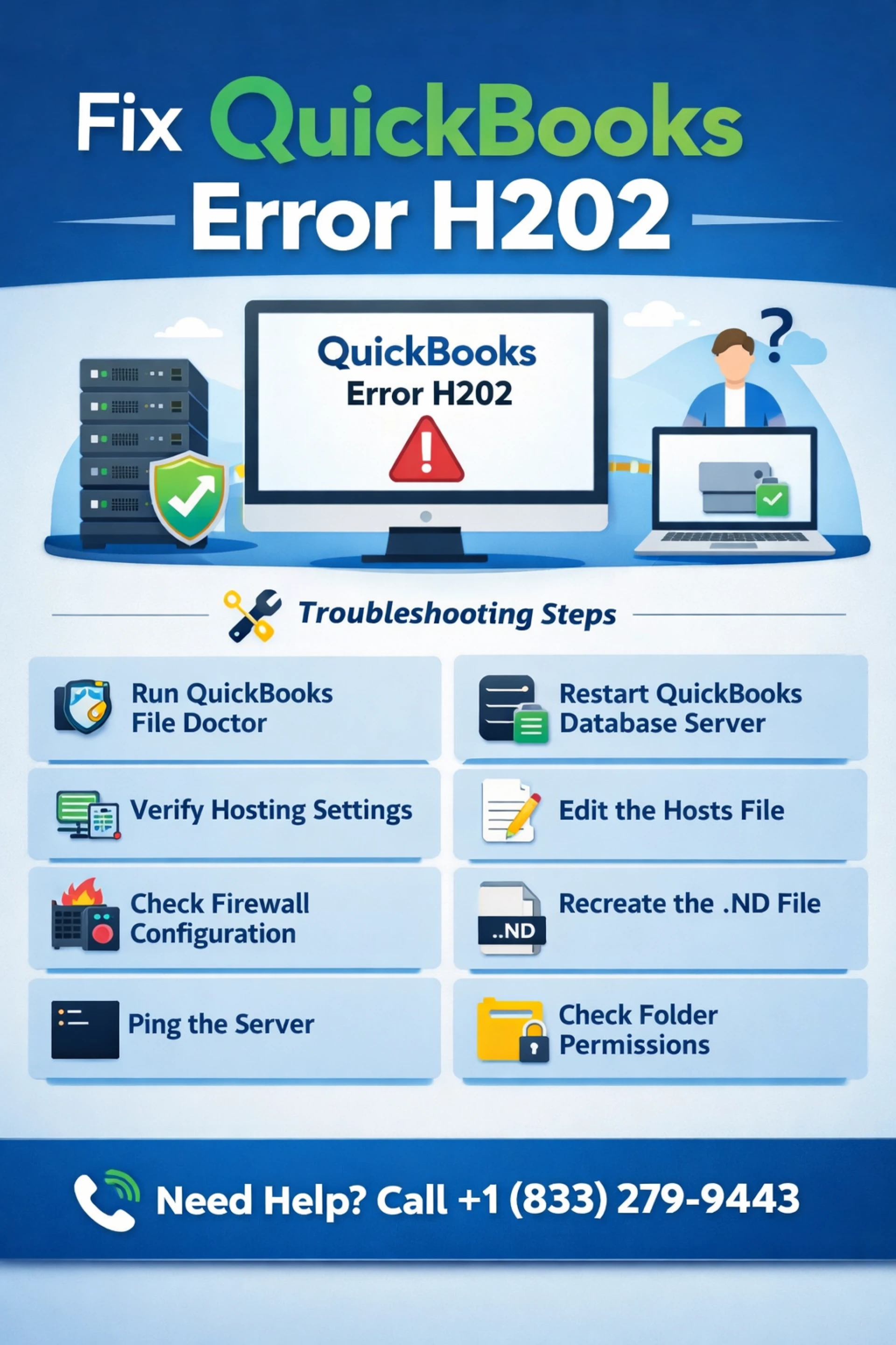 How to Fix QuickBooks Error H202 in Multi-User Mode