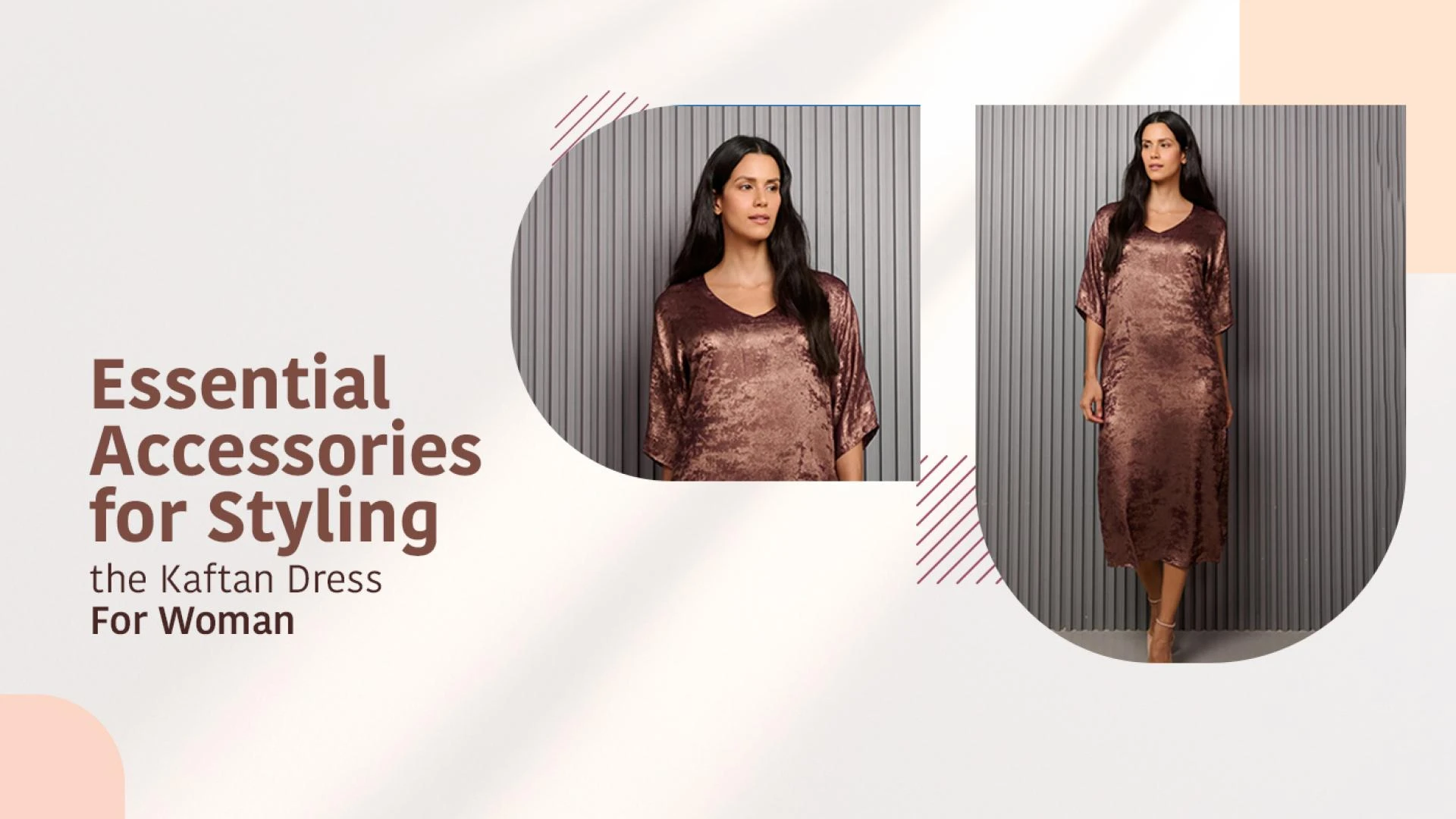 Essential Accessories for Styling the Kaftan Dress For Woman