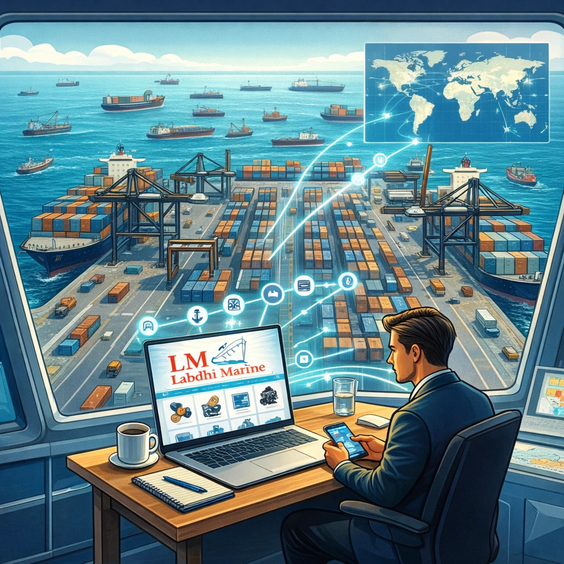 How to Order Marine Spares Online from Labdhi Marine: Very Easy Step-by-Step Guide