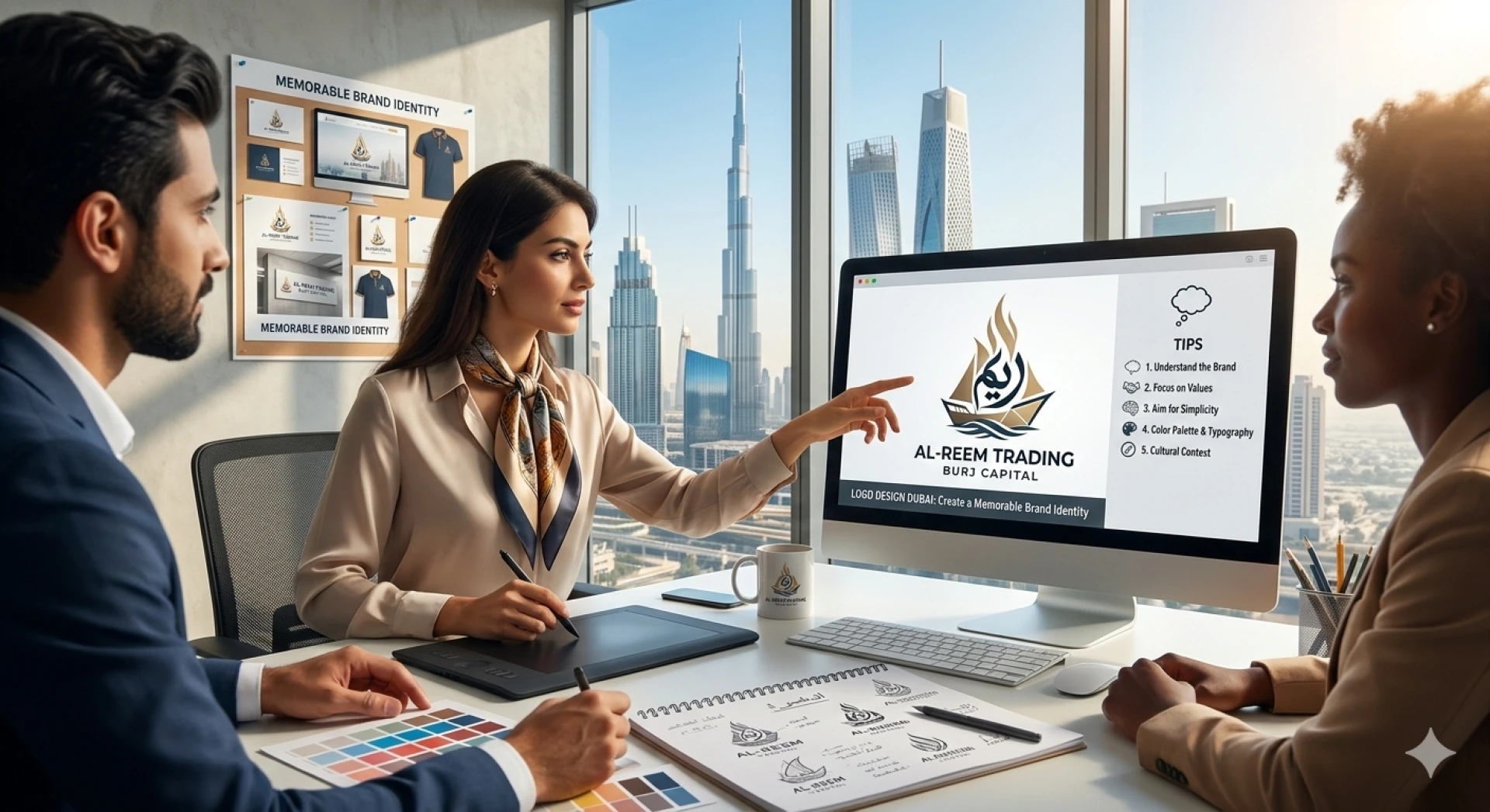 Logo Design in Dubai: Tips to Create a Memorable Brand Identity