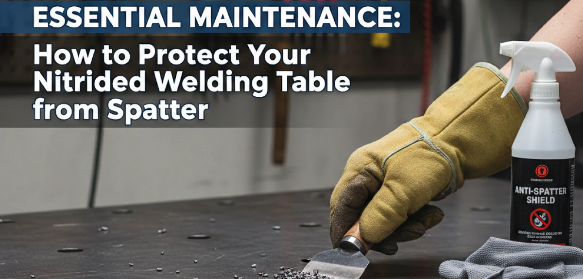 Essential Maintenance: How to Protect Your Nitrided Welding Table from Spatter