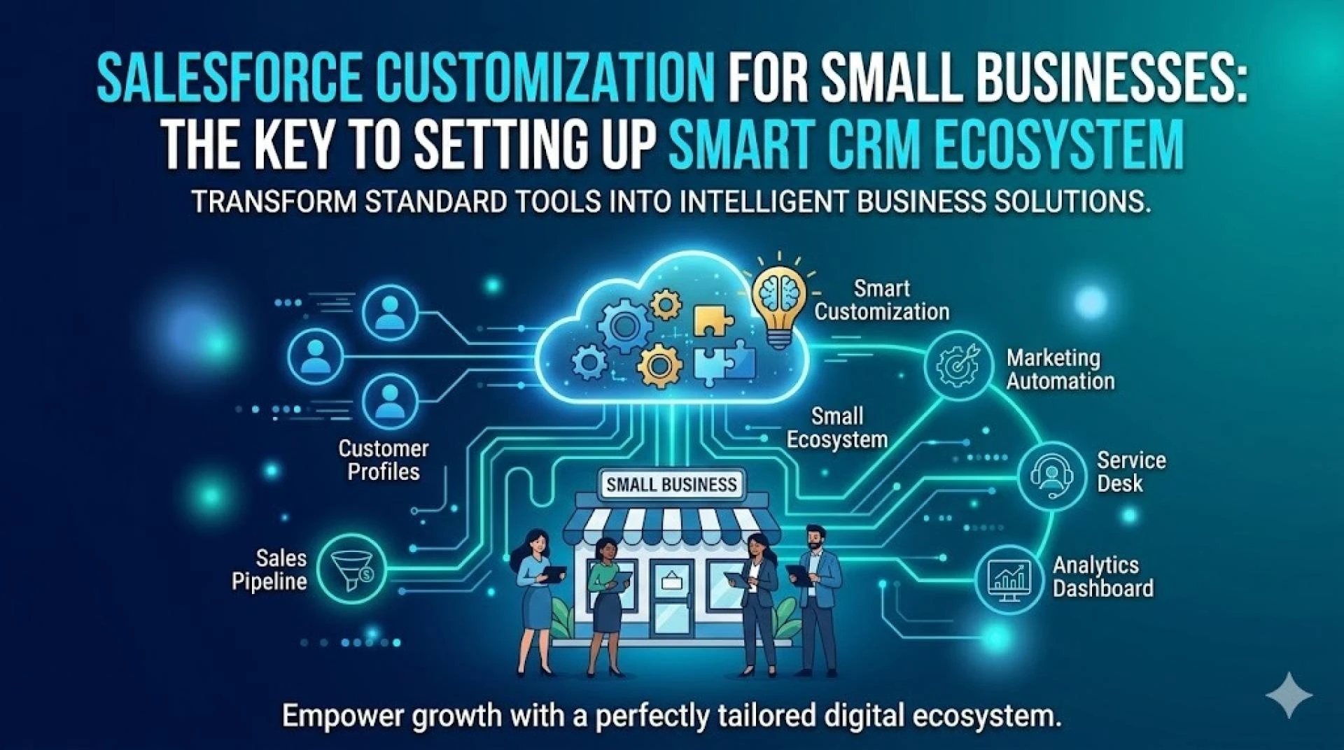 Salesforce Customization for Small Businesses: The Key to Setting Up Smart CRM Ecosystem