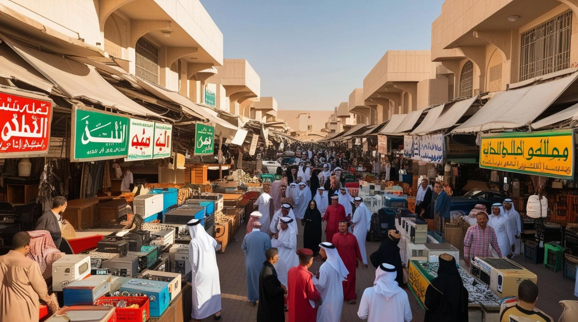 New Haraj Market Photos: Inside the Bustling Marketplace Experience