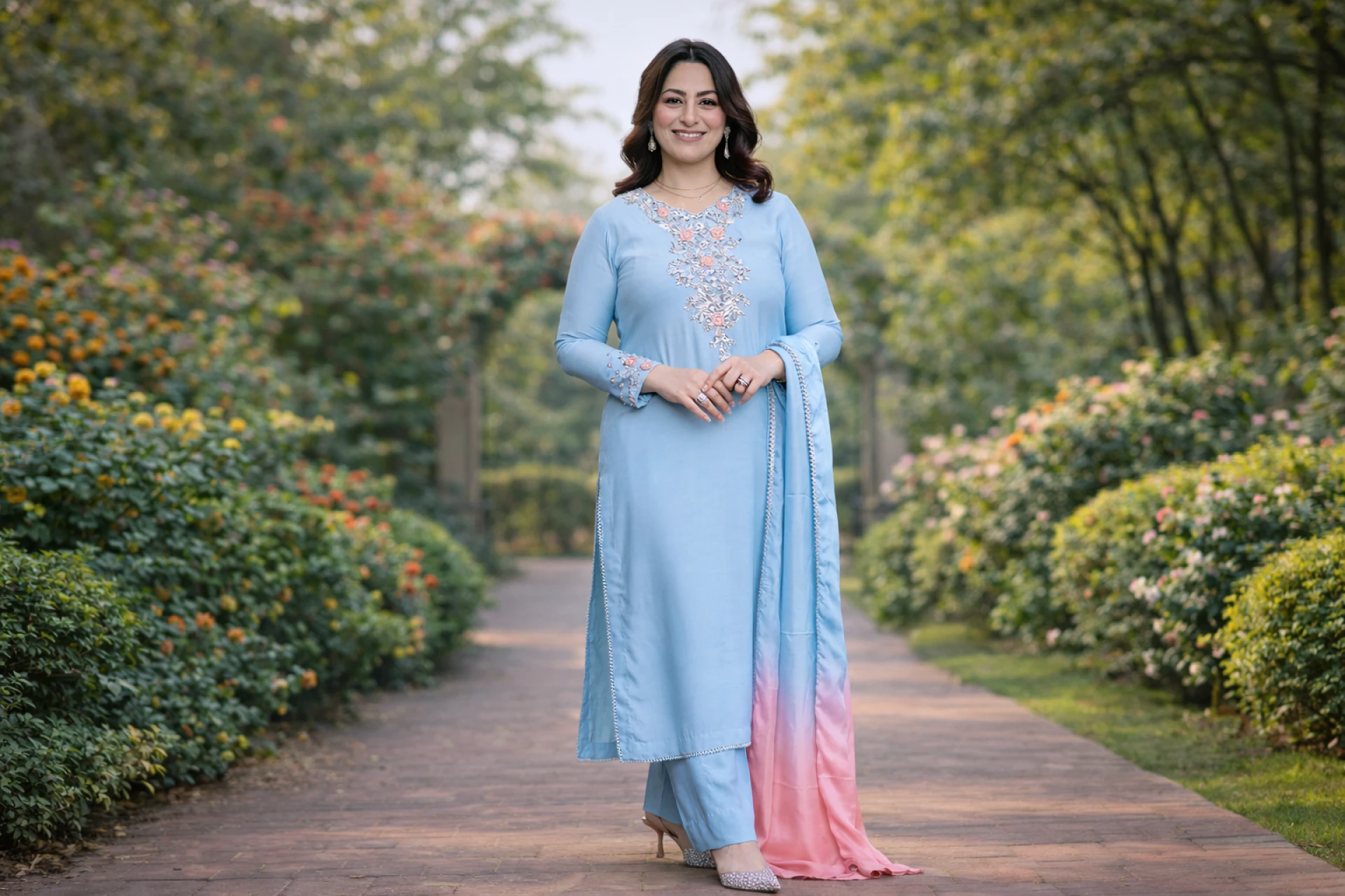 Plain Raw Silk Dresses Pakistani Style