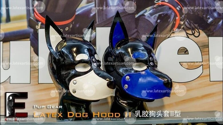 The Sensory Trinity: Gas Mask, Rubber Harness & Latex Hood