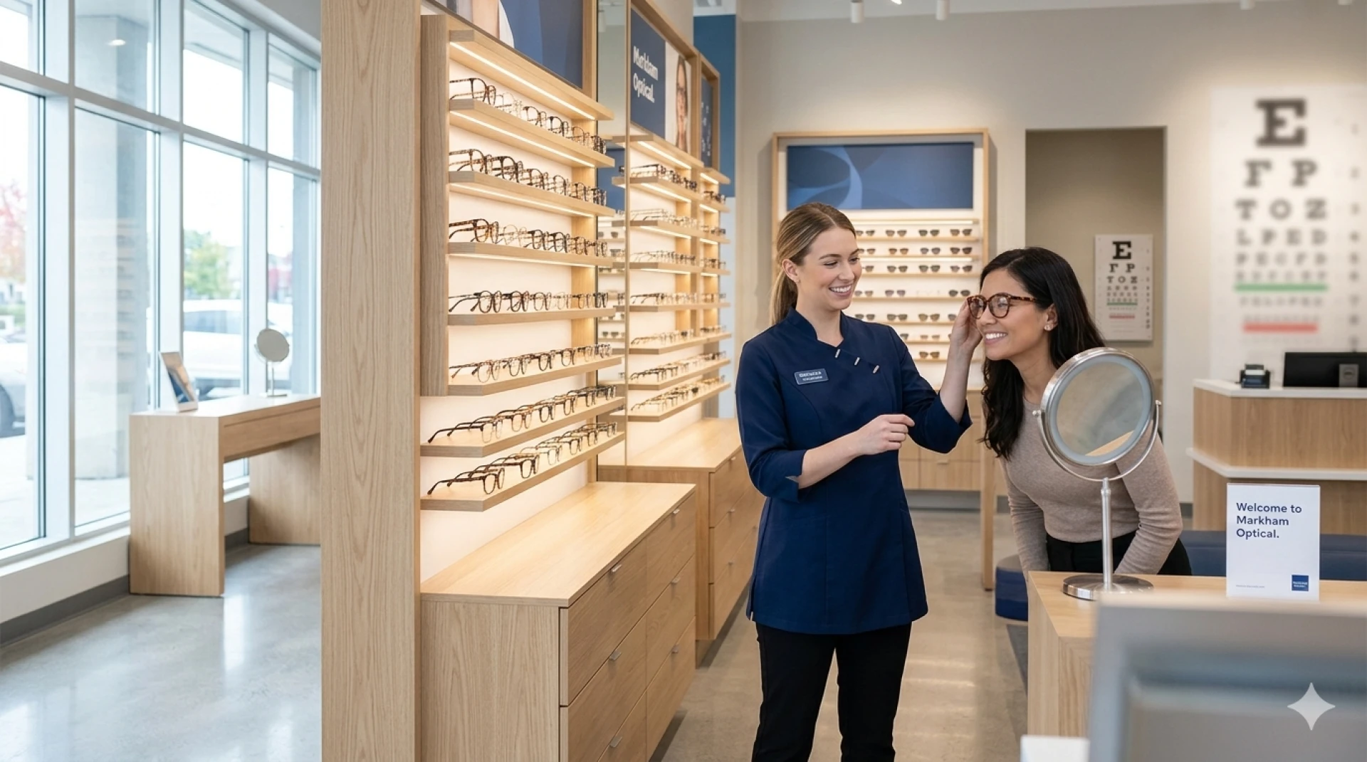 How to Choose the Best Eyeglasses for Your Face Shape in Markham