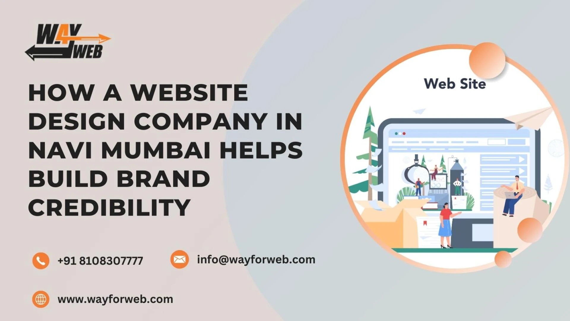 How a Website Design Company in Navi Mumbai Helps Build Brand Credibility