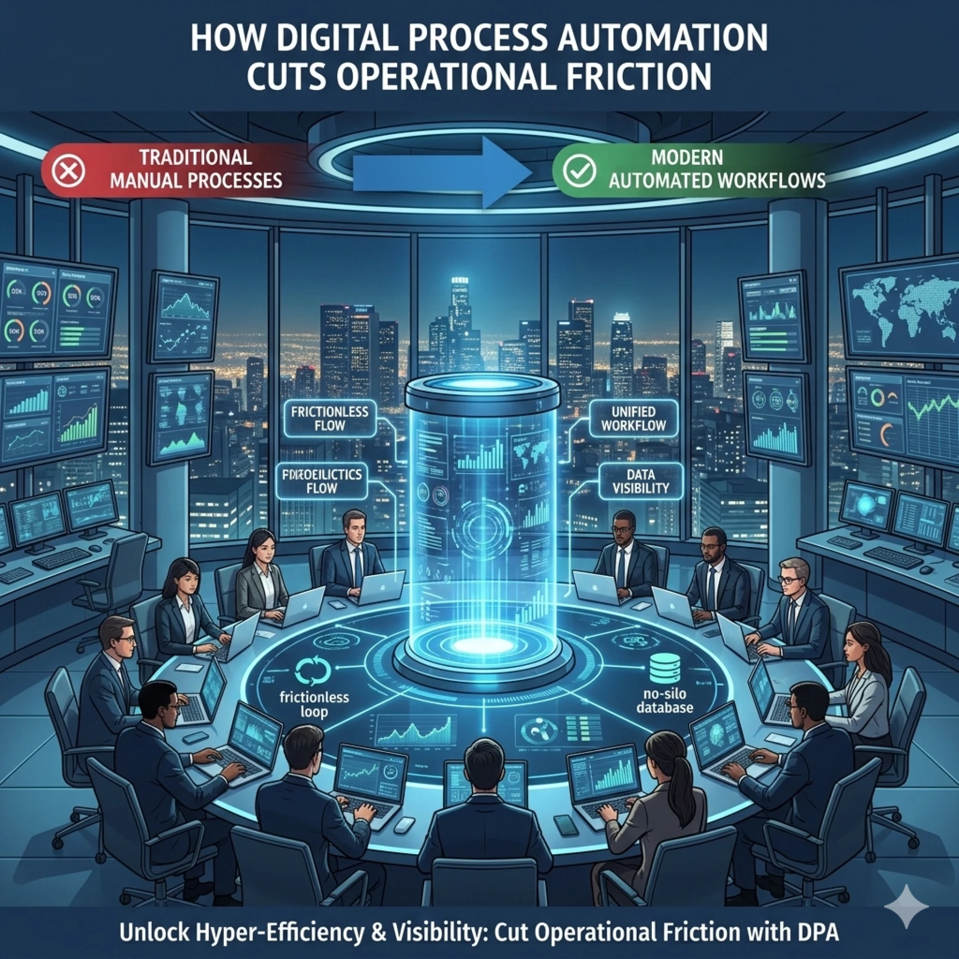 How Digital Process Automation Cuts Operational Friction