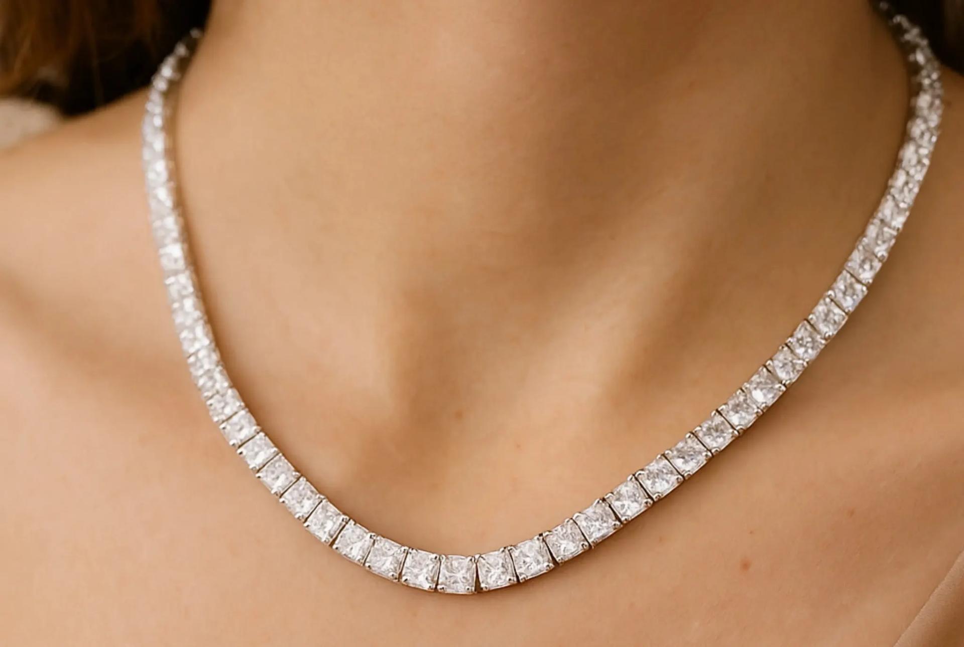 Crown Setting Tennis Necklace: The Ultimate Guide to Timeless Elegance