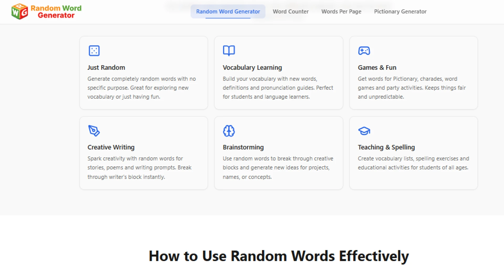 Smart Pictionary Word Generator for Quick Rounds