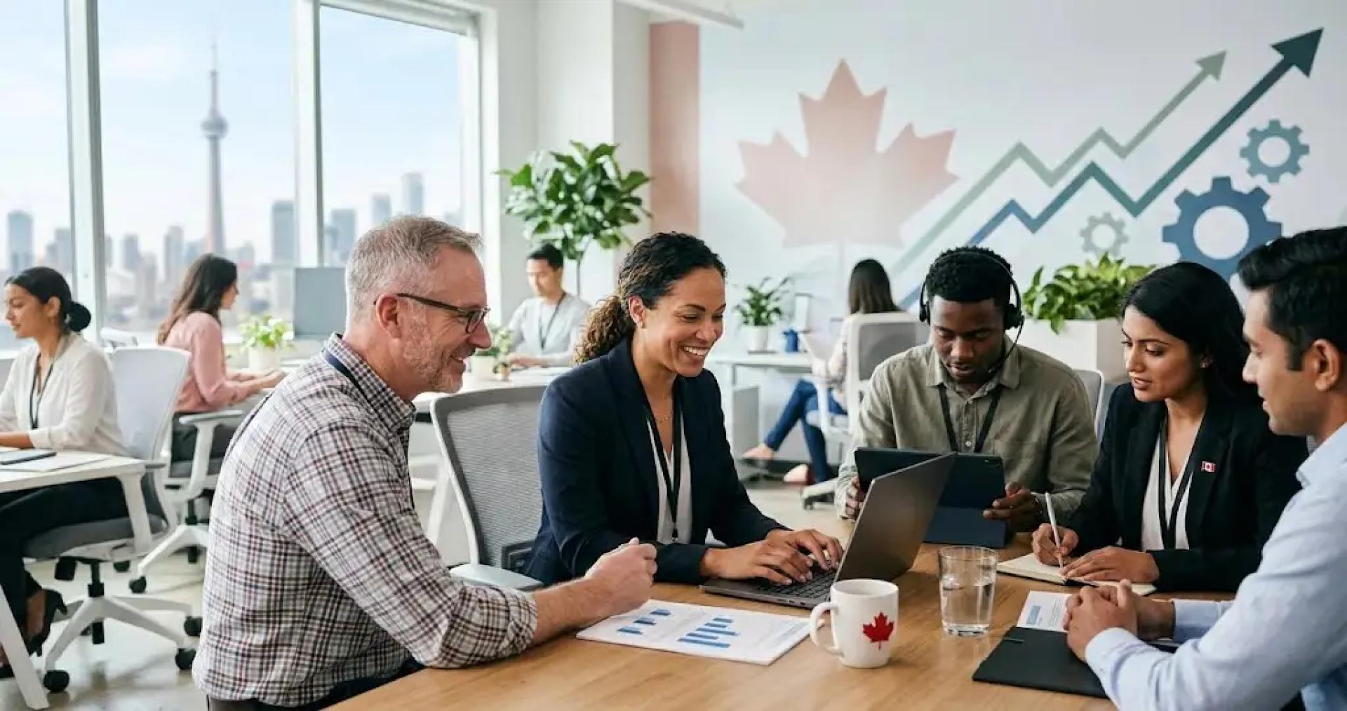 How a Temp Services Staffing Agency Optimizes Canadian Business Growth