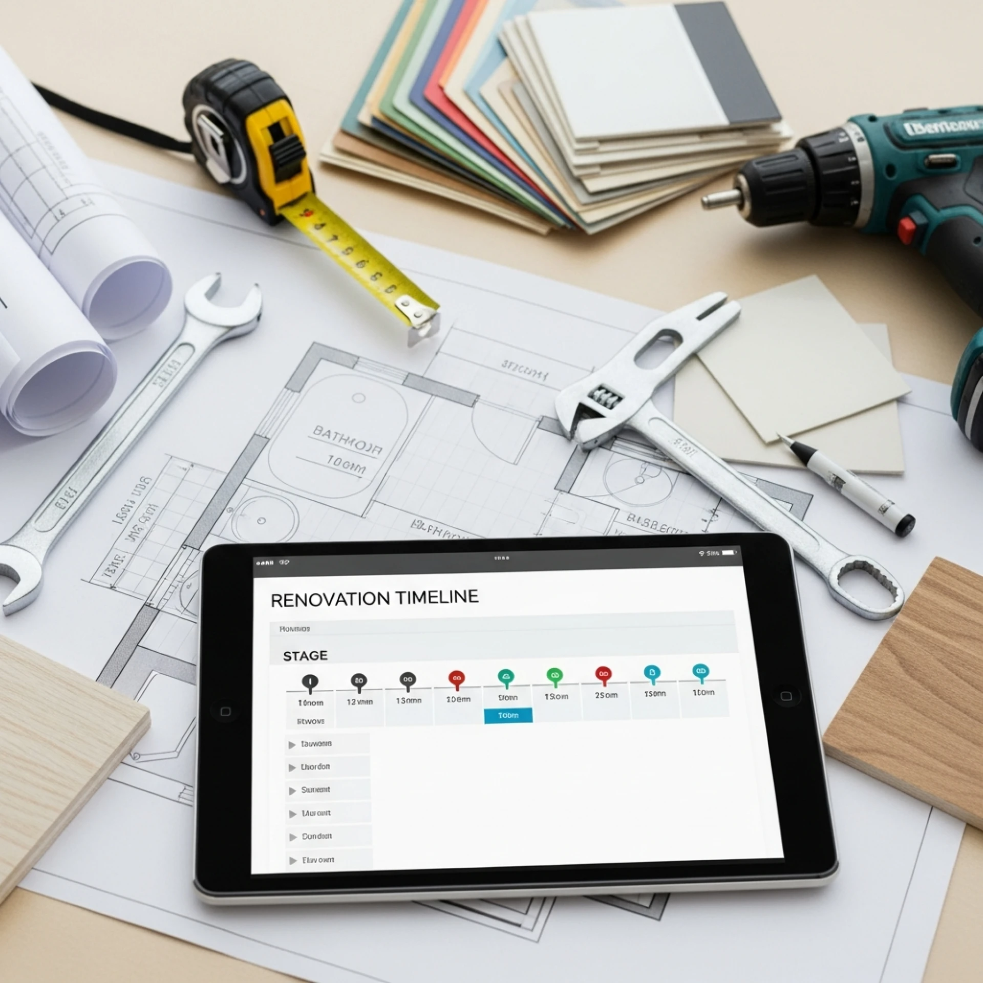 Bathroom renovation timeline explained