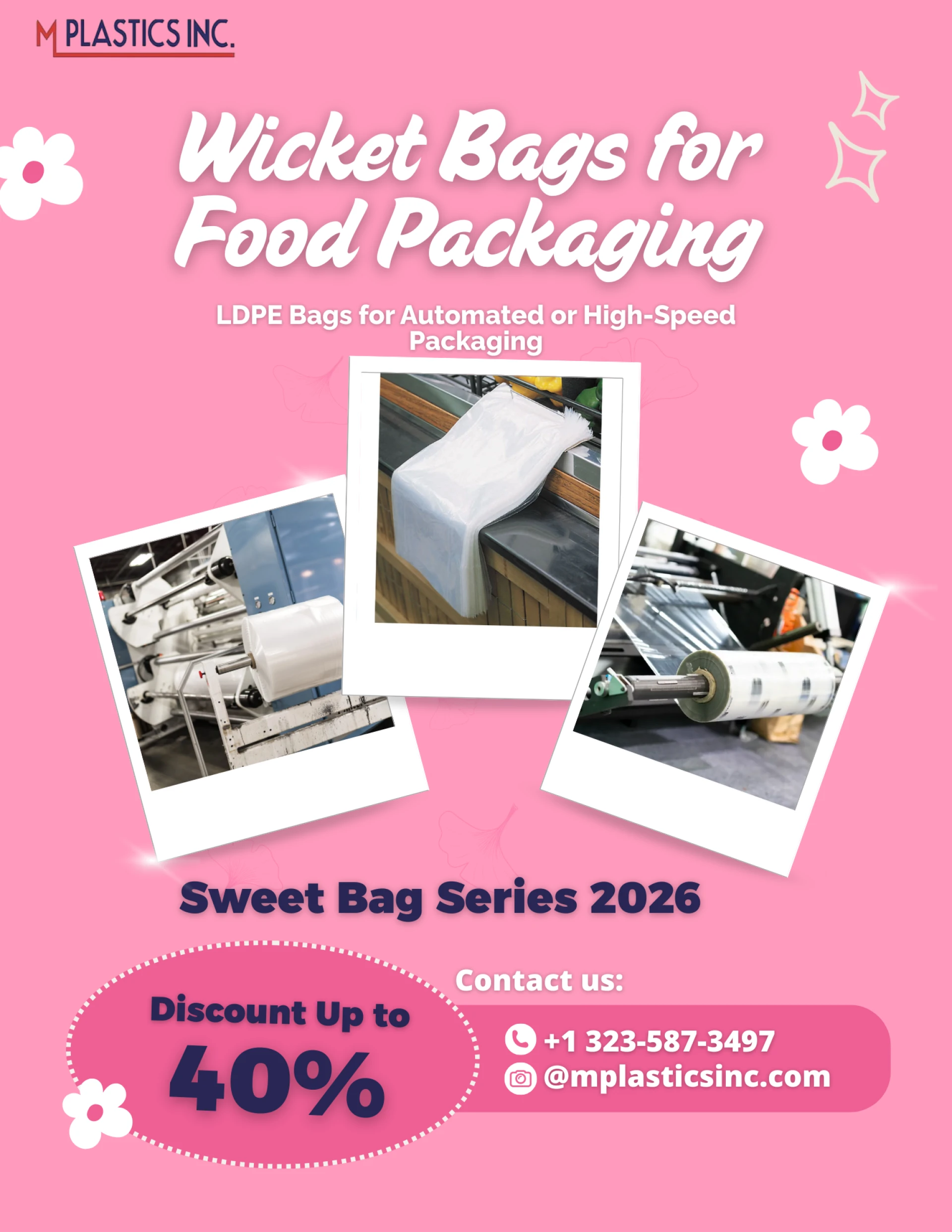 Wicket Bags for Food Packaging in California – A Short Buyer’s Guide !