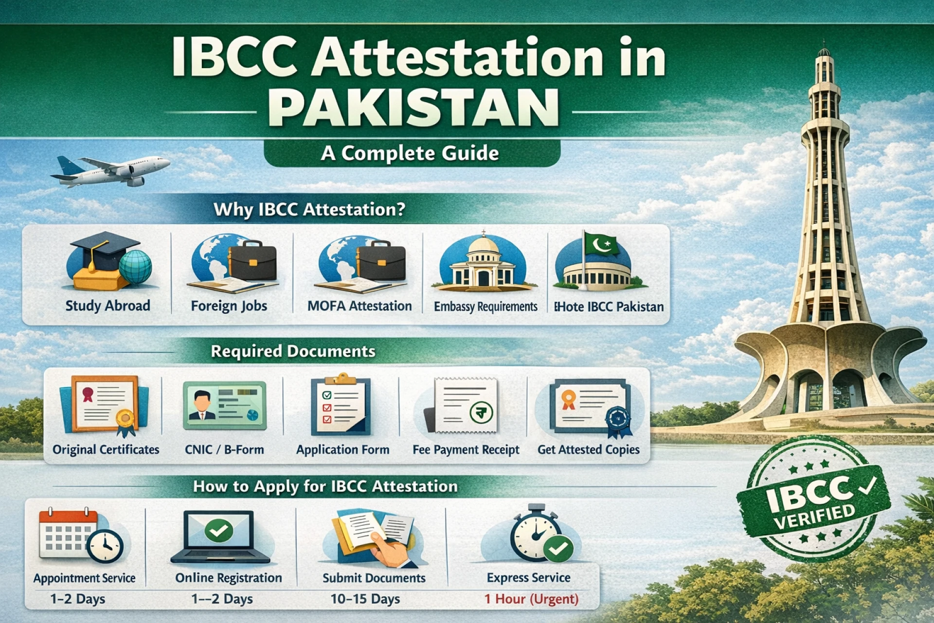 What Is IBCC Attestation in Pakistan? Complete Guide