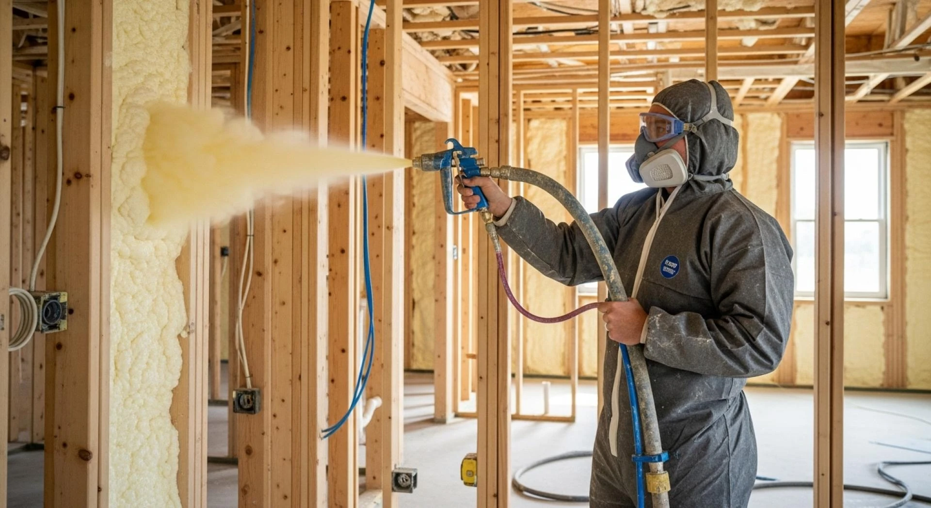 How Spray Foam Insulation Blocks Hidden Air Leaks