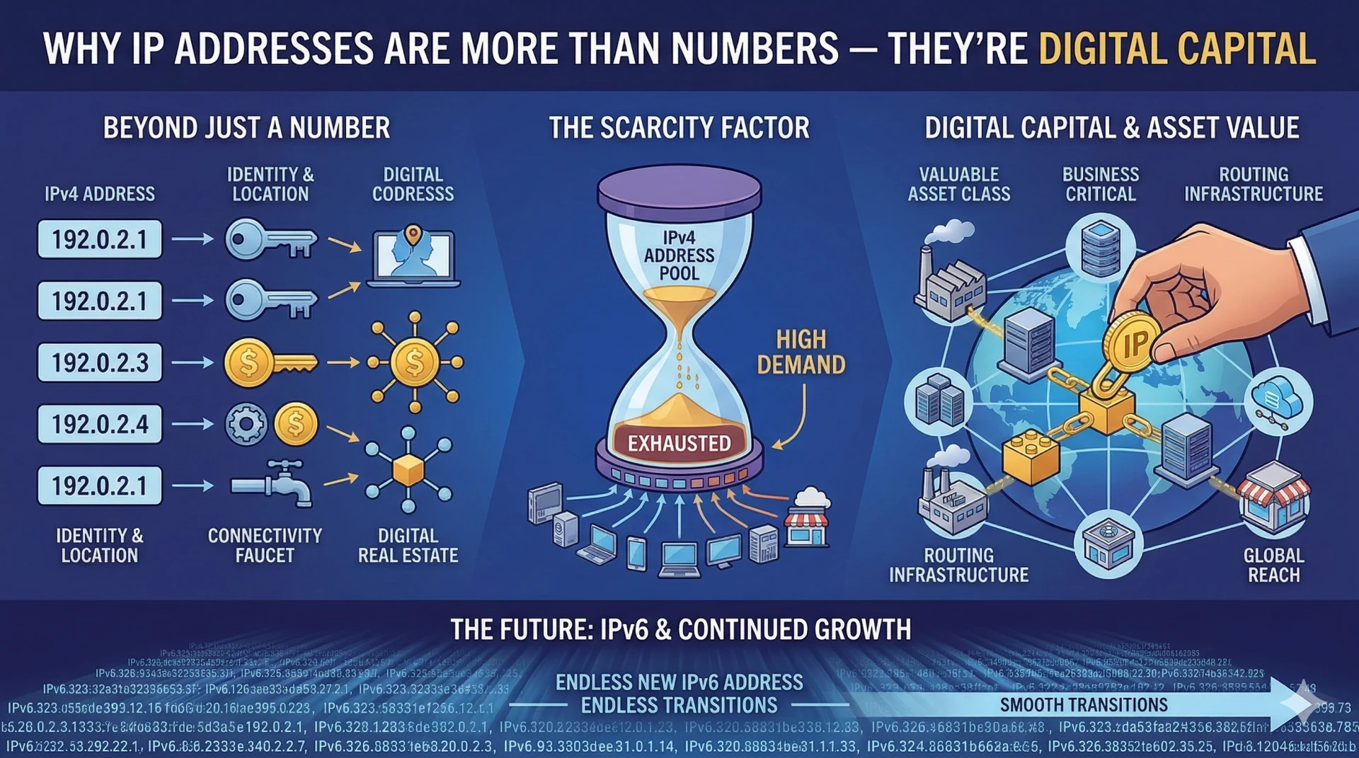 Why IP Addresses Are More Than Numbers — They’re Digital Capital