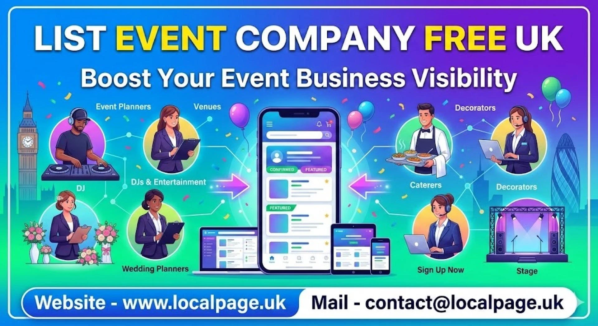 Add Your Exhibition Planning Company UK