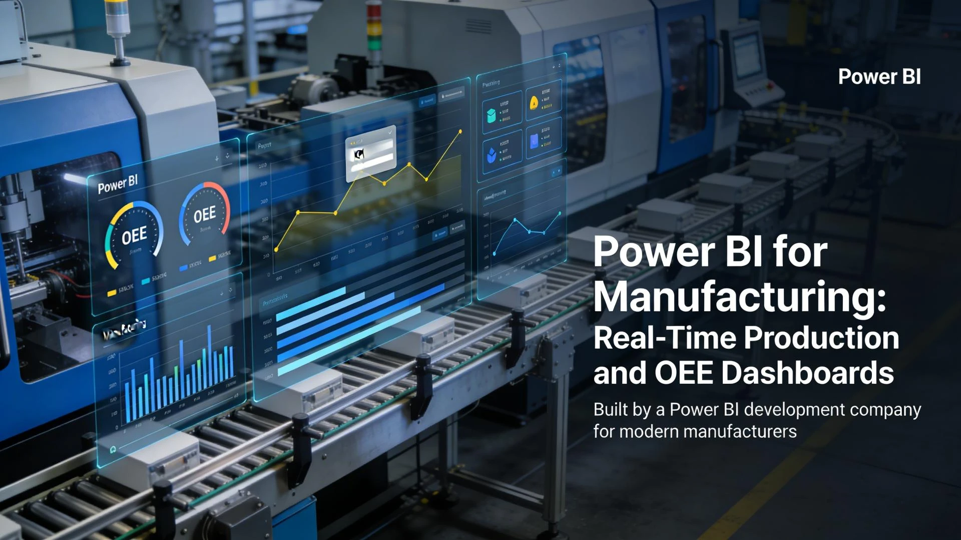 Power BI for Manufacturing: Real-Time Production and OEE Dashboards