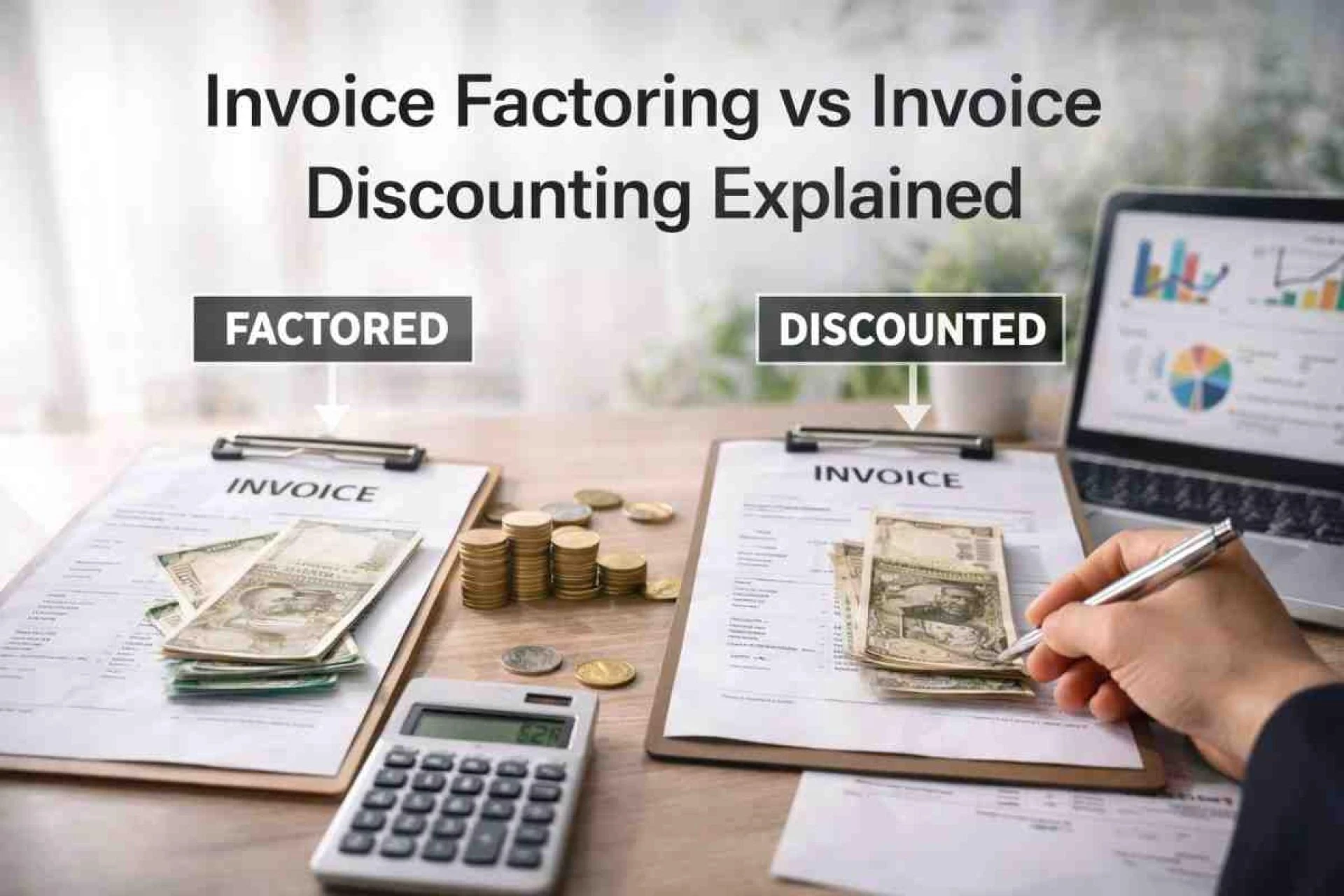 Invoice Factoring vs Invoice Discounting Explained
